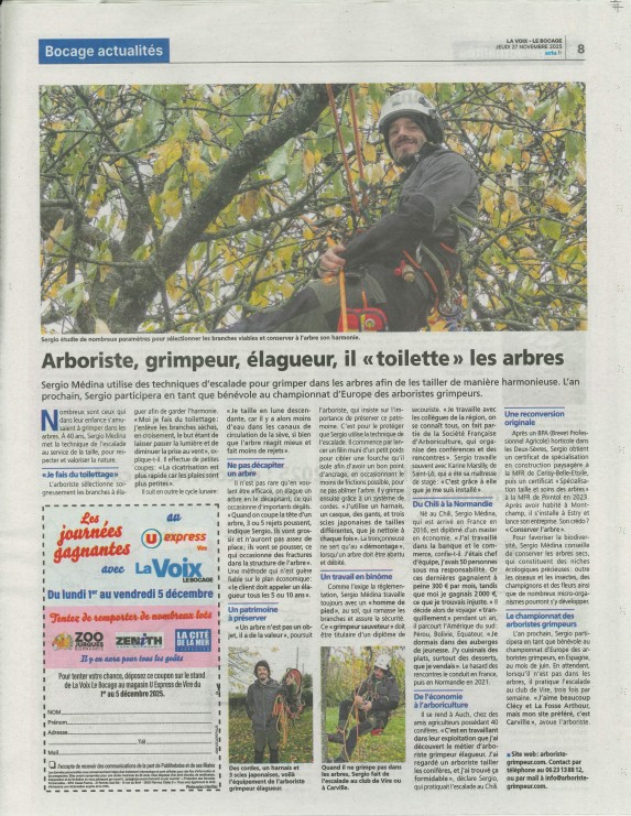 Vire Normandie - Elaguer Arboriste Grimpeur